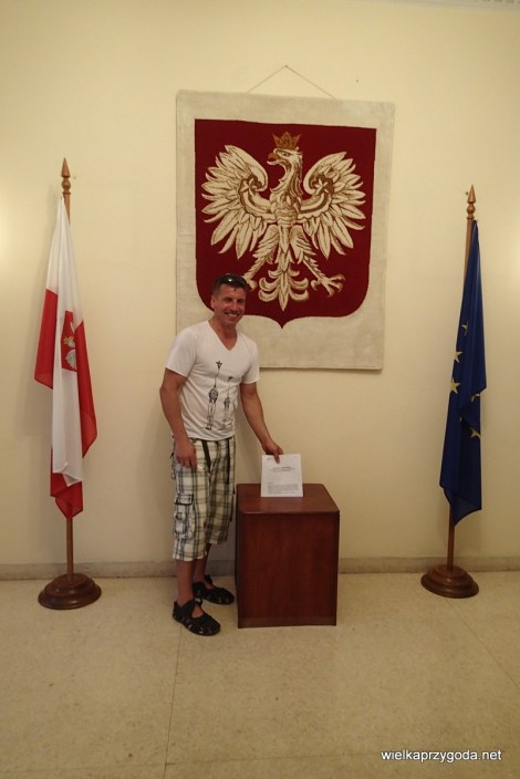 To był podobno decydujący głos w wyborach :-(