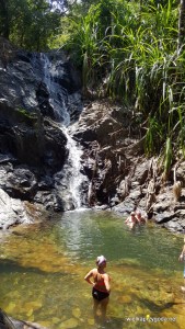 Tym razem schładzamy się w wodospadzie