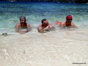 Chwila orzeźwienia w wodzie 